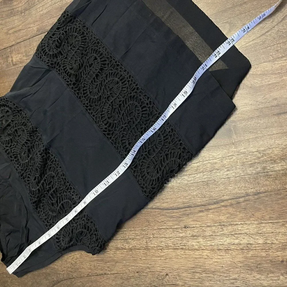 J. Crew Black Sleeveless Blouse